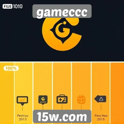 Evolução do design do site gameccc ao longo do tempo